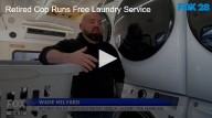 Retired Cop Runs Free Laundry Service