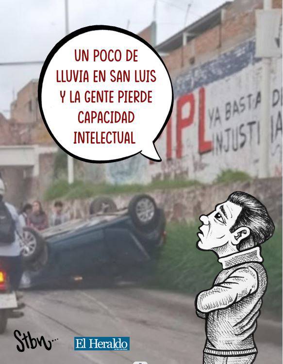 UN POCO DE LLUVIA EN SAN LUIS