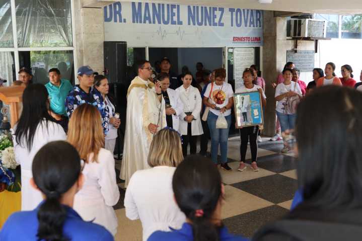 Reliquia de San José Gregorio Hernández recorrió Hospital de Maturín