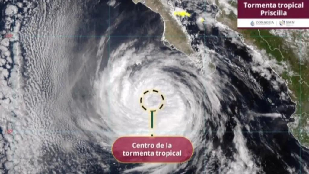Huracán Priscila Se Degrada a Tormenta Tropical ¿Habrá Lluvias el Fin de Semana en Sonora?