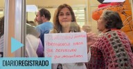Los videos de la toma de trabajadores del Hospital Garrahan tras los descuentos que les hizo el Gobierno por paros