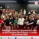 Rionegro convoca a la juventud a votar en los Consejos Municipales y Locales de Juventud 2025