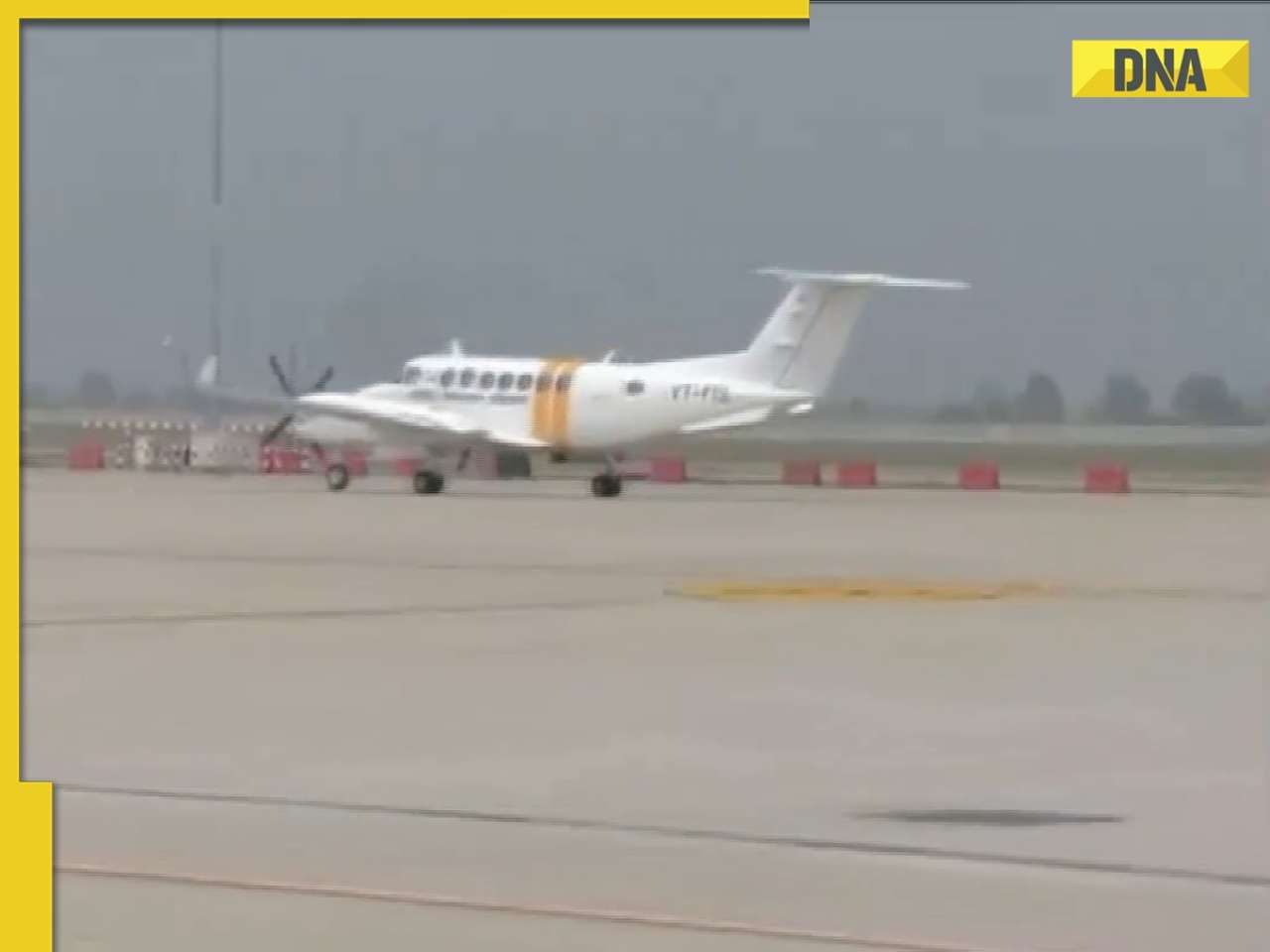 Noida Airport inauguration soon, calibration flight successfully lands at airpor