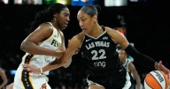 Aces beat Fever 107-98 in OT of Game 5 of semis, advance to WNBA Finals to face the Phoenix Mercury