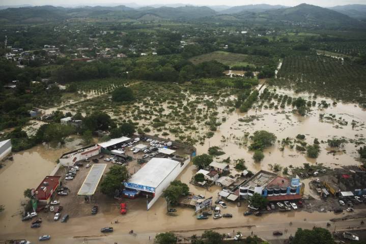 Lluvias en México dejan al menos 44 muertos en 3 días