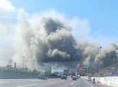 Fuerte incendio en Ecatepec provoca suspensión parcial del Mexicable
