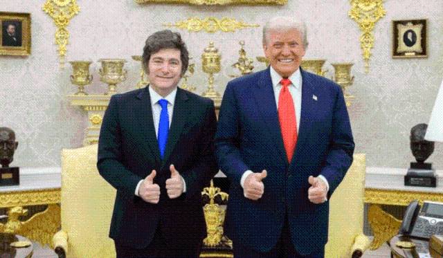 Trump felicita a Milei por «aplastante victoria» de su partido en legislativas argentinas