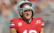 Is John Mateer playing today for Oklahoma Sooners vs Texas Longhorns in the Red River Rivalry?