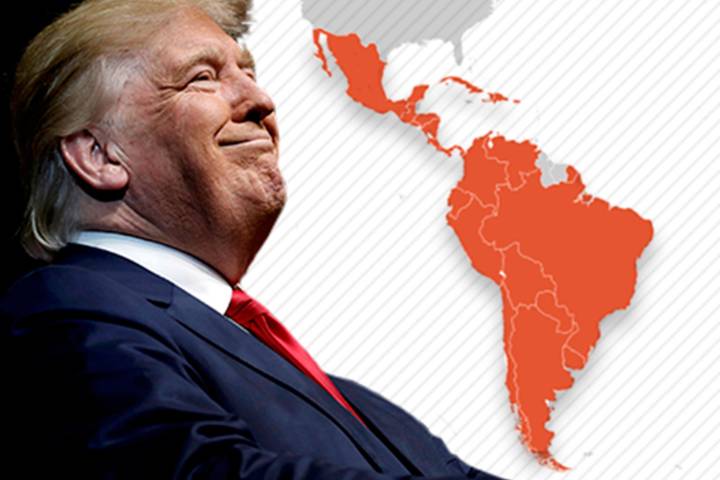 Un Donald Trump "no intervencionista" busca imponer su ley en América Latina