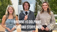 Browns vs. Dolphins: Picks for Week 7 (Video)
