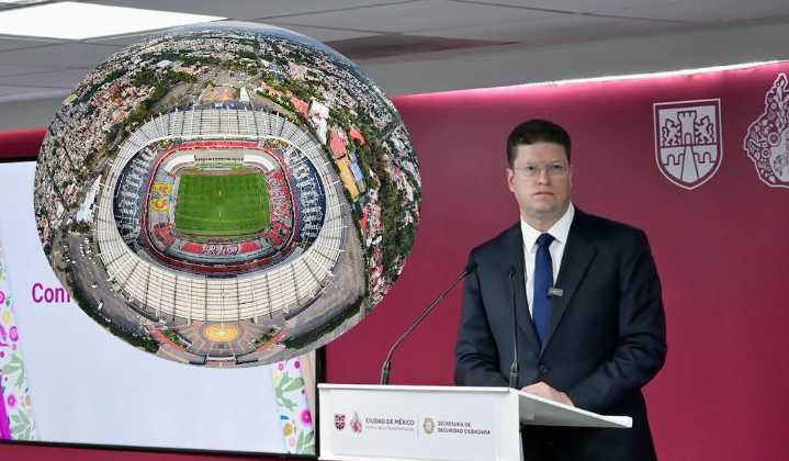 Contendrán el crimen en el Mundial: Secretario de Seguridad Ciudadana de CDMX afirma estar preparado