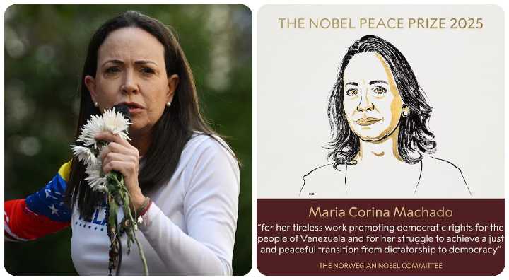 María Corina Machado gana el Nobel de la Paz: el camino de la opositora venezolana