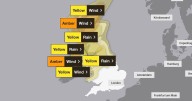 Met Office tells everyone in UK 'find three things' as Storm Amy hits