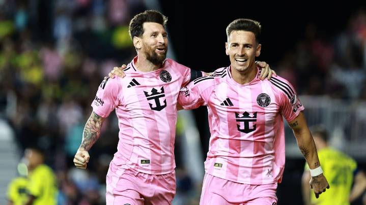 Con goles de Messi y Allende, Inter Miami goleó a Nashville en los playoffs de la MLS