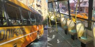 Córdoba: Destrozó el colectivo porque no le dejaron pagar en efectivo