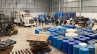 Golpe a la producción de drogas: Cae arsenal de precursores químicos en Durango; operativo desarticula tres inmuebles