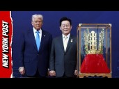 Trump Gifted Crown Days After 'No Kings' Protests