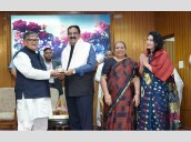 Punjab Governor Kataria bids farewell to three senior officers, welcomes new Chandigarh CS H. Rajesh Prasad [ FULL VIEW ]