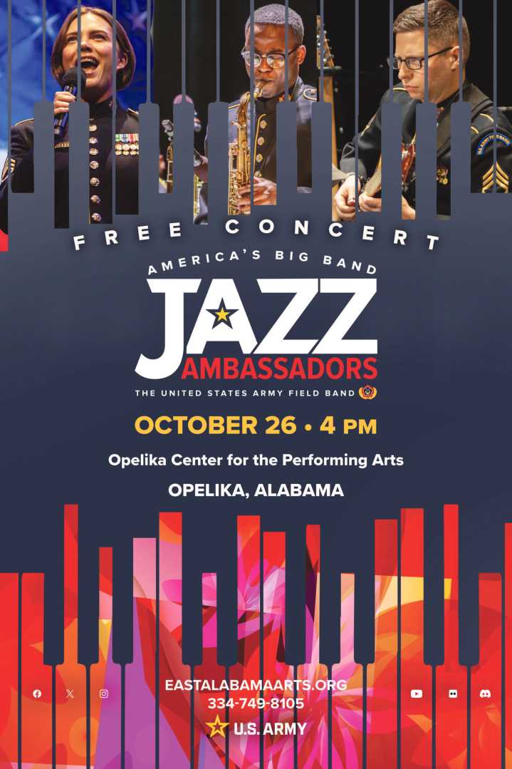 Jazz Ambassadors to perform in Opelika, Oct. 26