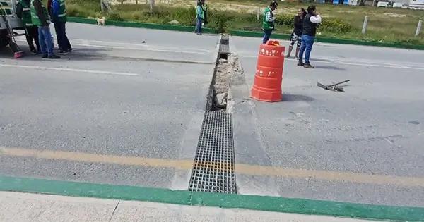 Reparación en la Vía Alterna quedarían en una semana
