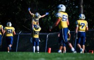 Notre Dame football erases early mistakes with 35-point quarter to pound Pen Argyl