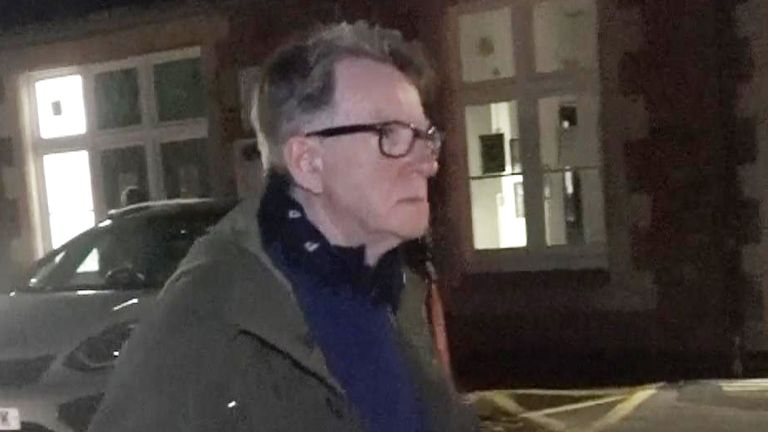 Watch as Sky News challenges Peter Mandelson over Jeffrey Epstein links