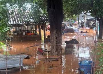 Lluvias extraordinarias devastan cuatro regiones de #Oaxaca: ríos desbordados, cultivos inundados y comunidades aisladas por precipitaciones récord