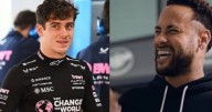 Franco Colapinto y Neymar, juntos en la previa del Gran Premio de Estados Unidos