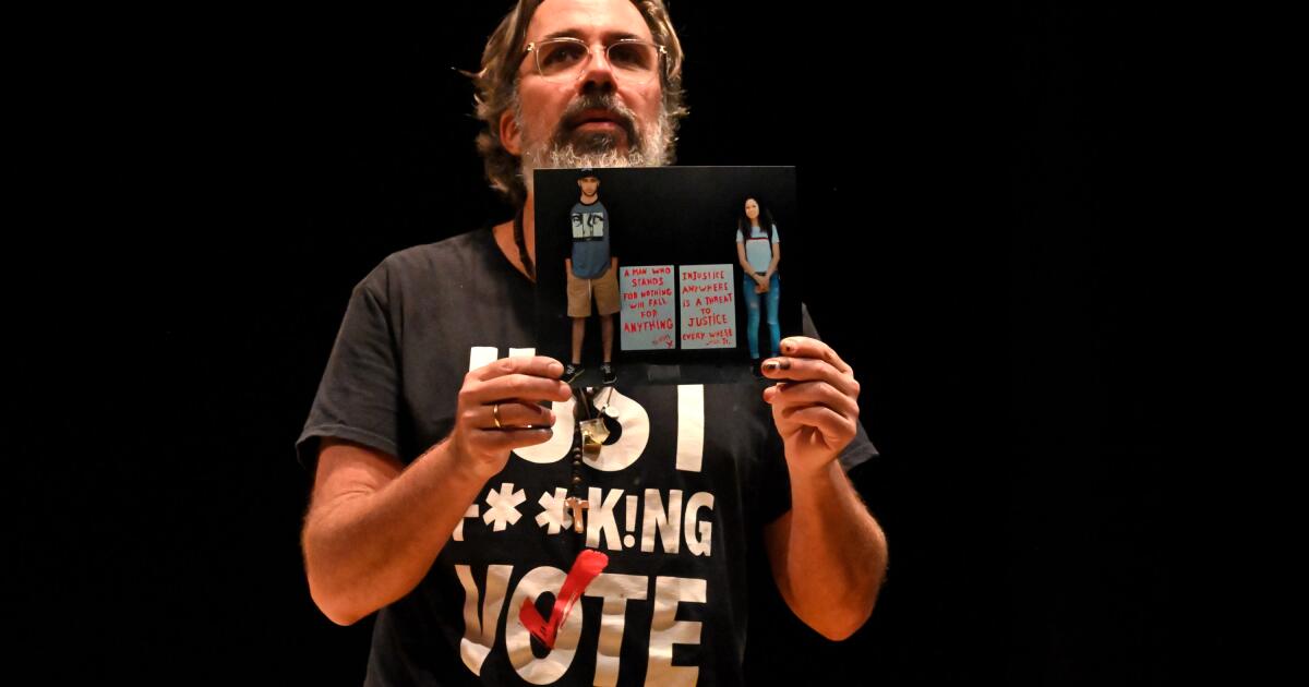Review: A father's grief for his son killed in a school shooting makes a heart
