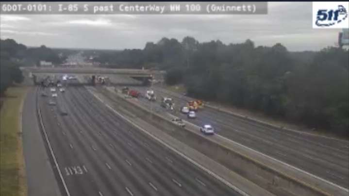 Driver charged in fatal accident that shut down Interstate 85