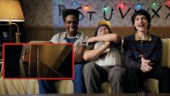 The grownup Stranger Things cast rewatching Season 1 together is a fun time