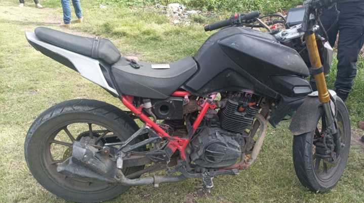 Aseguran una motocicleta con reporte de robo en Cuautla