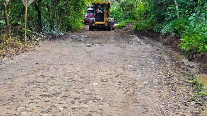 Arreglan la vía Yopal-Labranzagrande entre El Morro y La Almorzadereña