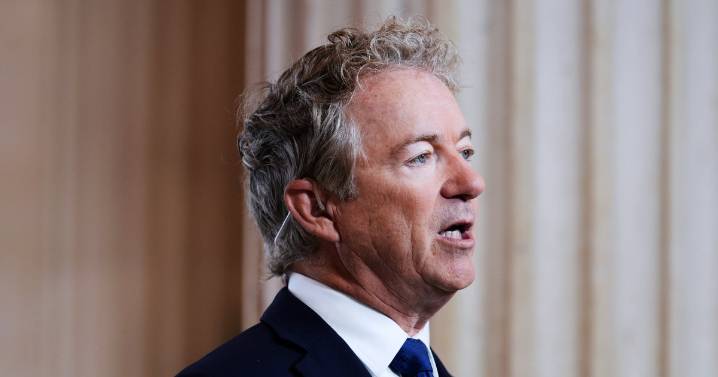 Sen. Rand Paul says he's in favor of paying troops, federal workers during government shutdown