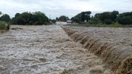 Lluvias en el norte de Veracruz causan inundaciones, desbordan ríos y provocan deslaves