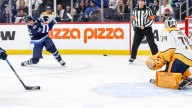Scheifele becomes franchise points leader for Jets in win against Predators