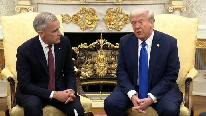 Trump says there's a 'natural business conflict' to Carney but adds 'we'll make some deals'