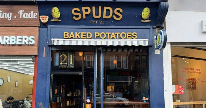 Glasgow west end baked potato shop up for sale five months after opening