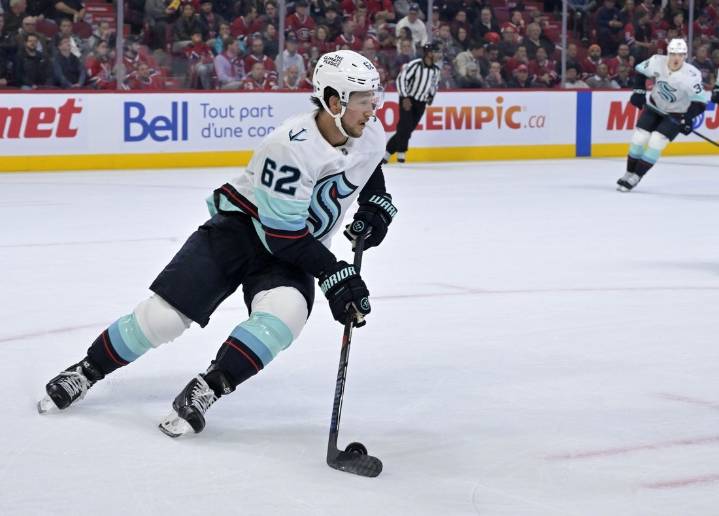 Deadspin | Kraken D Brandon Montour on leave for family matter