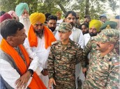 Raksha Rajya Mantri visits Golden Arrow Division at Ferozepur [ FULL VIEW ]