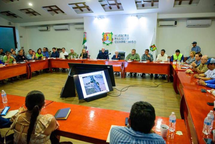 Evalúan autoridades daños en municipios de Nayarit