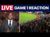 LIVE | Yankees-Red Sox Wild Card Game 1: Reax, coverage outside Yankees Stadium in NYC