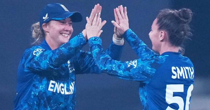 England reaches semifinals after surviving India's thrilling run chase at Women's Cricket World Cup