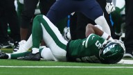Jets' Garrett Wilson has hyperextended knee, report says