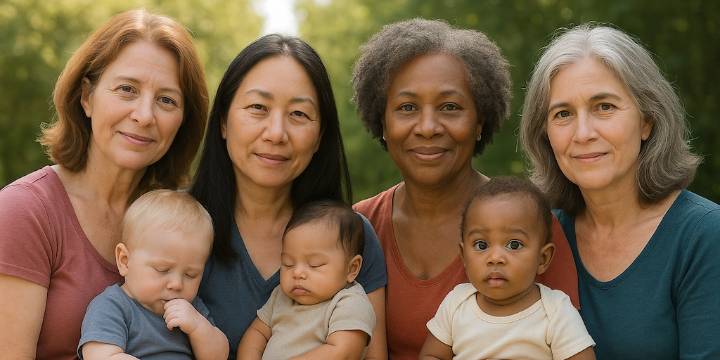 Ser mamá después de los 40: diez casos bien diferentes y un mismo amor