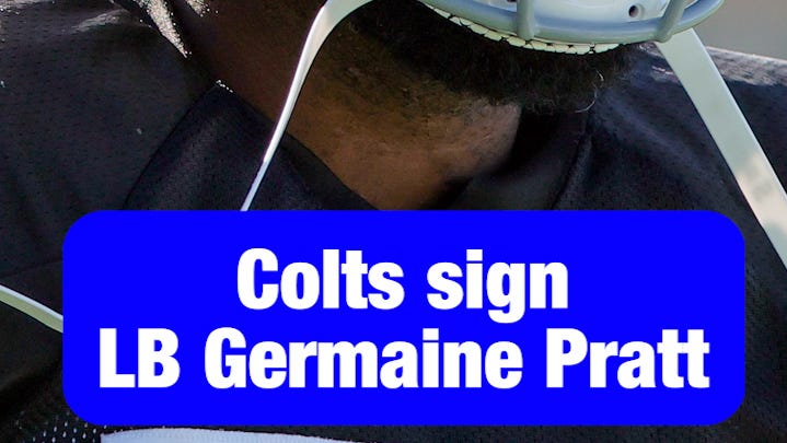 Colts sign LB Germaine Pratt