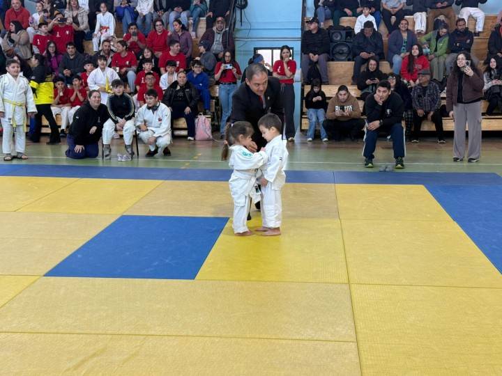 Con buen número de participantes se realizó el Campeonato Regional de Judo Pudeto