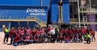 Estudiantes de la puna salteña visitaron el proyecto de litio Sal de Oro que opera Posco Argentina
