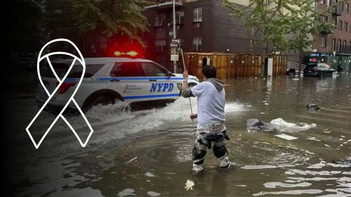 Muere mexicano a causa de inundaciones en Nueva York