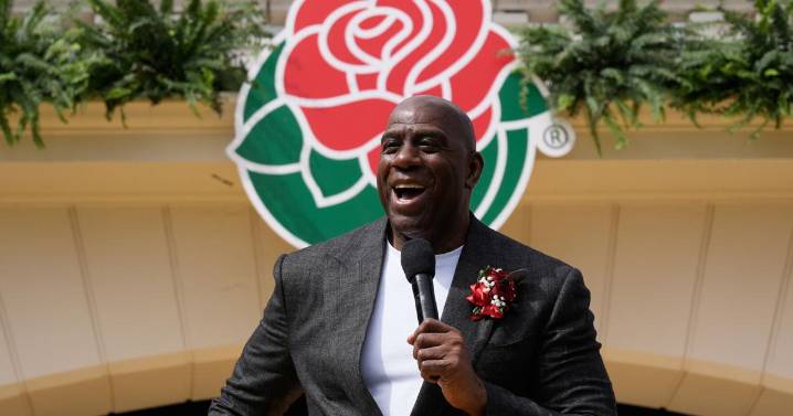 Magic Johnson to lead 137th Rose Parade as grand marshal